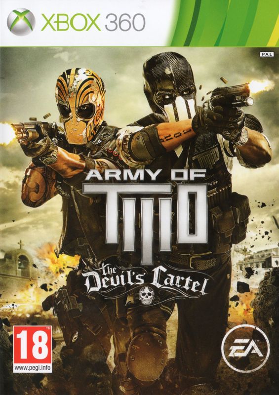 Army of Two: The Devil's Cartel box art for Playstation 3
